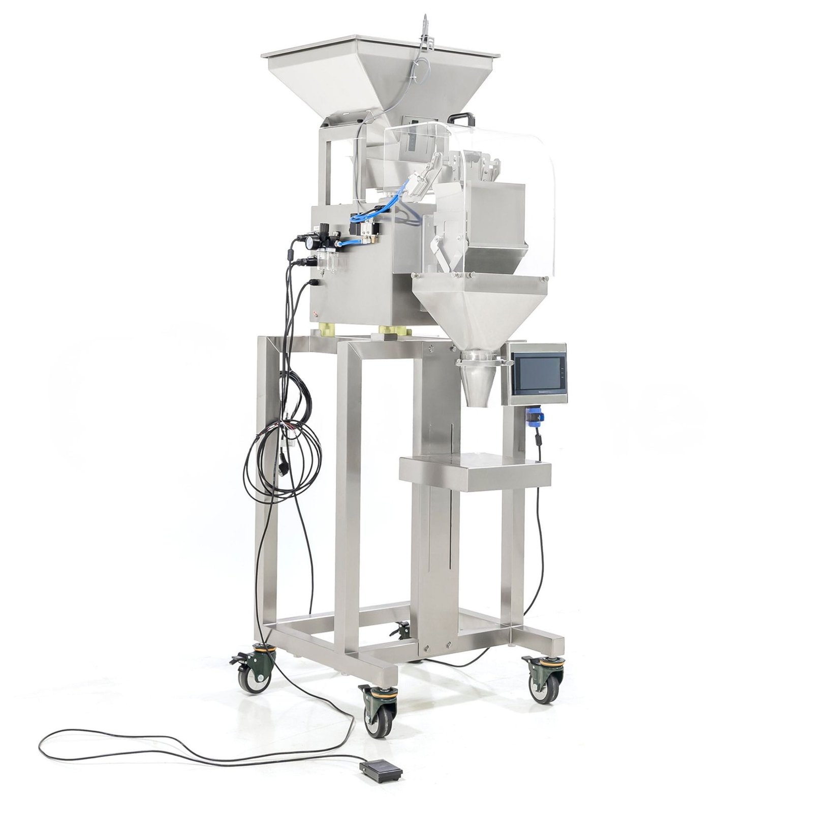 Remplisseuse semi automatique poudre