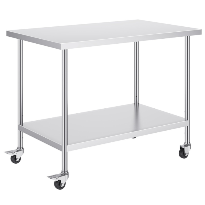 table inox roulante pro