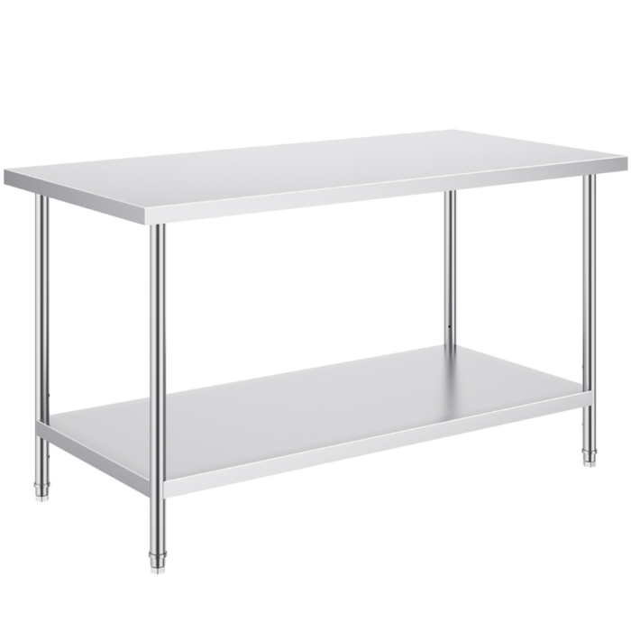 grande table inox cuisine professionnelle