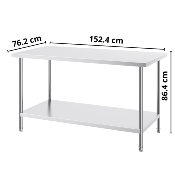 table en inox cuisine professionnelle