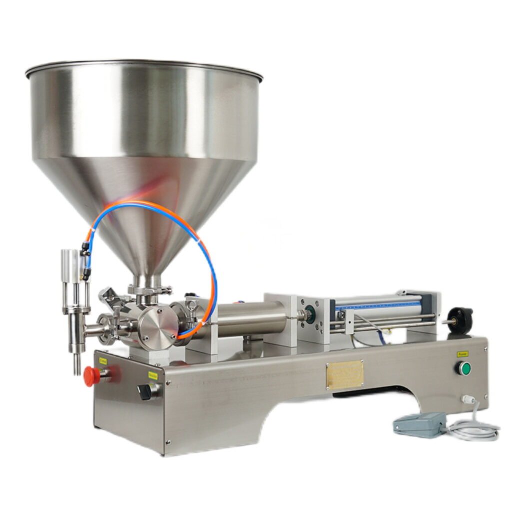 remplisseuse pneumatique pate visqueux