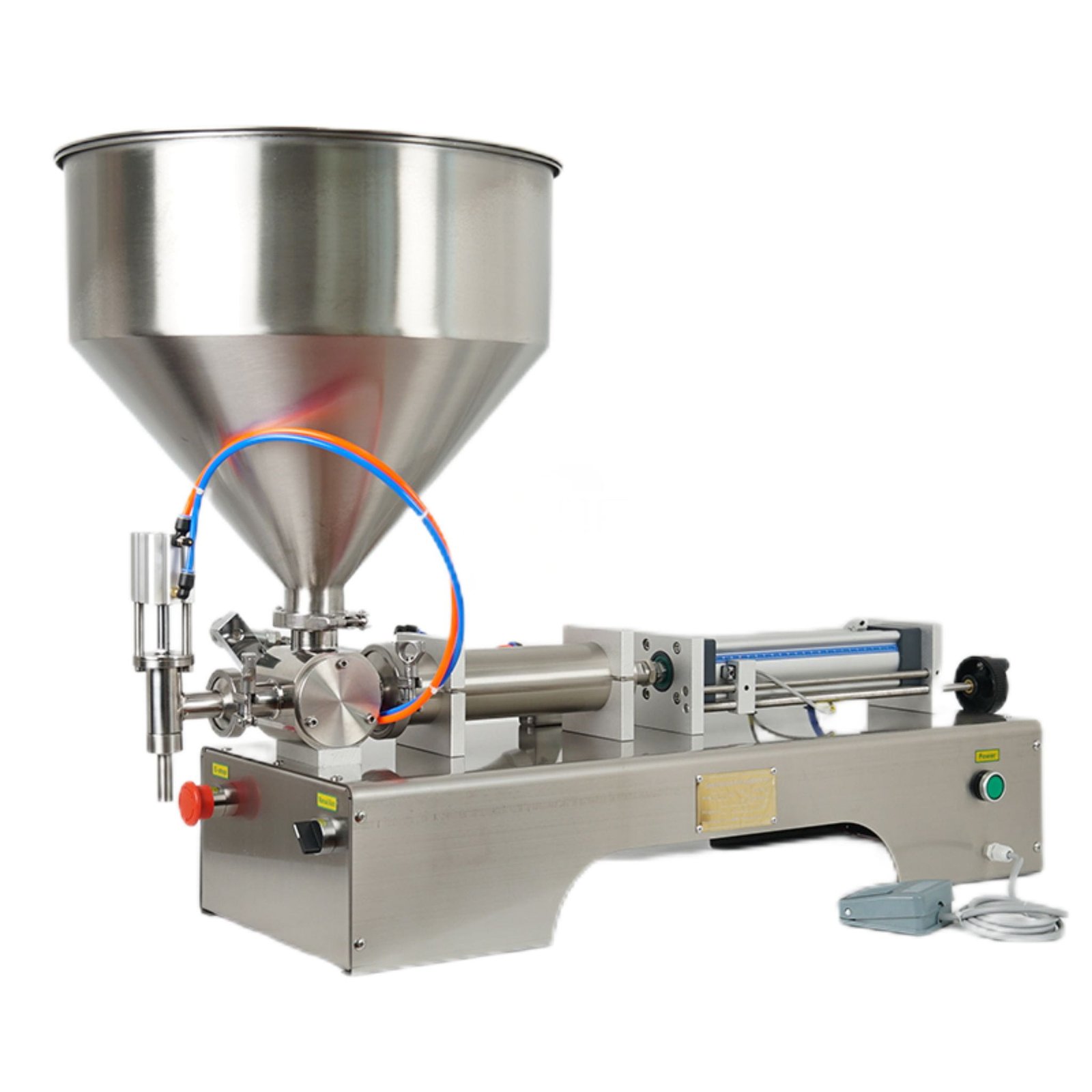 remplisseuse pneumatique pate visqueux